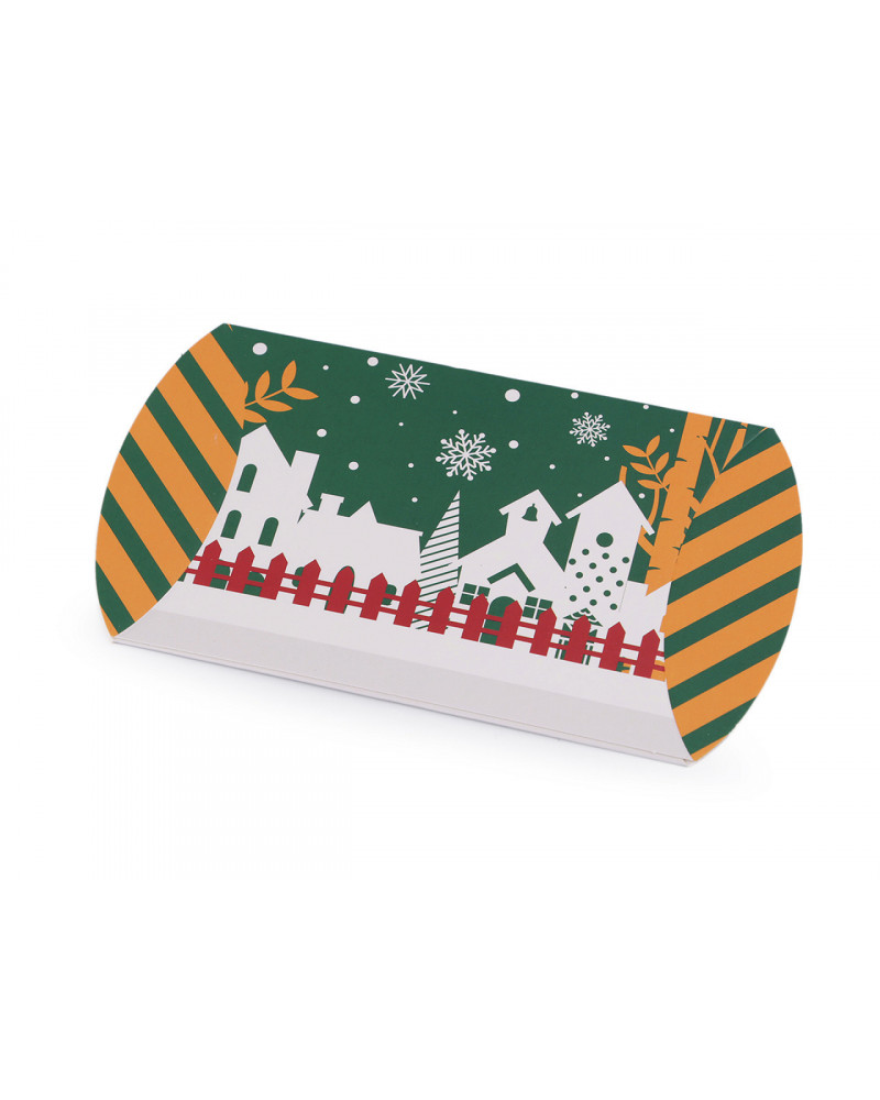 Karácsonyi ajándék doboz szarvas, mikulás, hóember| Mimib