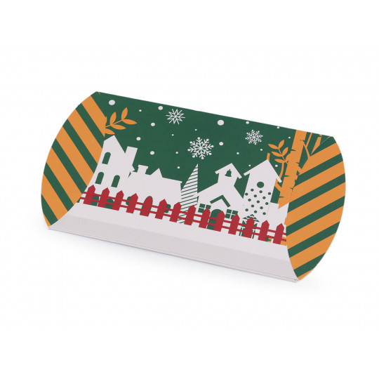 Karácsonyi ajándék doboz szarvas, mikulás, hóember| Mimib