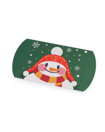 Karácsonyi ajándék doboz szarvas, mikulás, hóember| Mimib