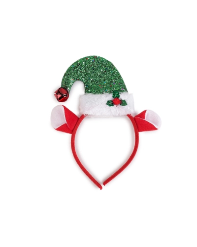 Čelenka do vlasov elf, vianočná / párty - 1 ks | Mimib