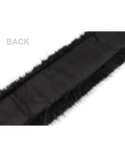 Odevná kožušina s pútkami na kapucňu dĺžka 68 cm - 1 ks | Mimib