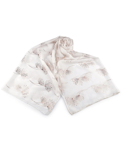 Šatka / šál so zlatou potlačou 70x180 cm - 1 ks | Mimib