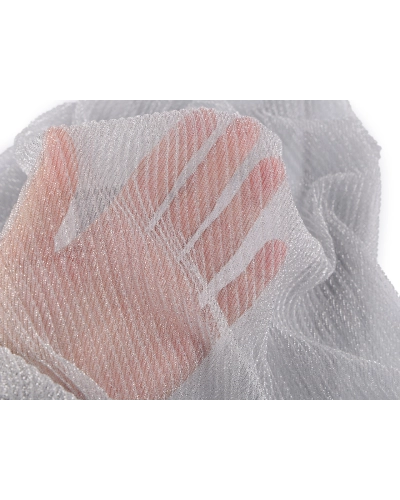 Spoločenský šál cez ramená s lurexom 60x160 cm - 1 ks | Mimib