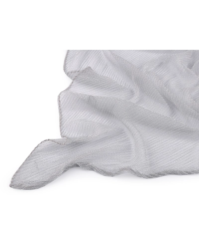 Spoločenský šál cez ramená s lurexom 60x160 cm - 1 ks | Mimib