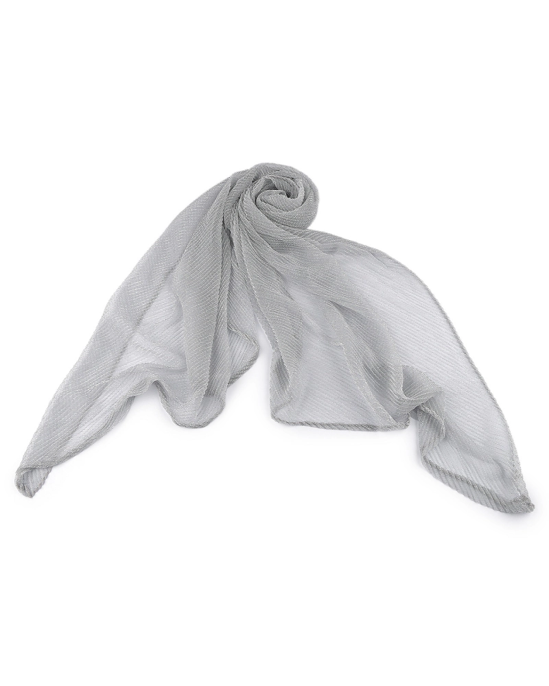 Spoločenský šál cez ramená s lurexom 60x160 cm - 1 ks | Mimib