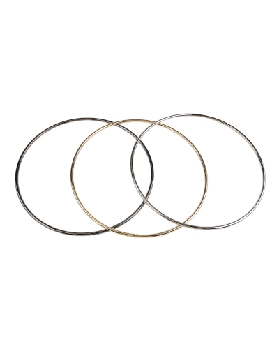 Kovový kruh / ucho na tašku Ø21,3 cm - 1 ks | Mimib