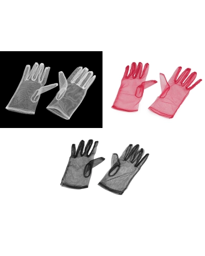 Spoločenské rukavice tylové - 1 pár | Mimib