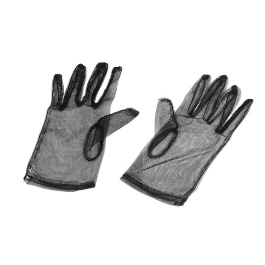 Spoločenské rukavice tylové - 1 pár | Mimib