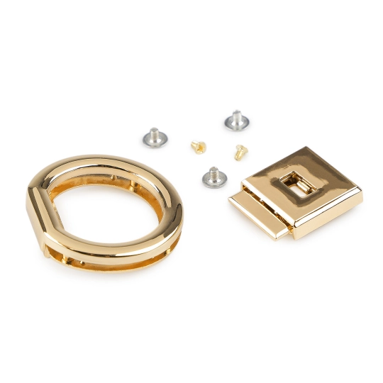 Sada zapínania na kabelku 44x55 mm - 1 sada | Mimib