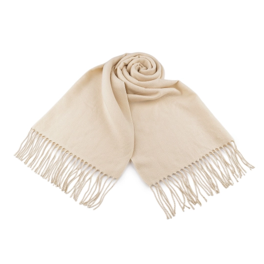 Zimný šál / pléd so strapcami 70x180 cm - 1 ks | Mimib