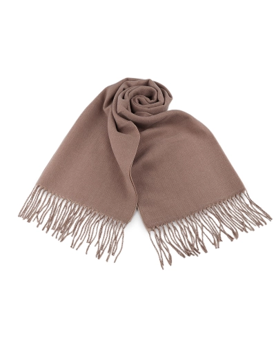 Zimný šál / pléd so strapcami 70x180 cm - 1 ks | Mimib