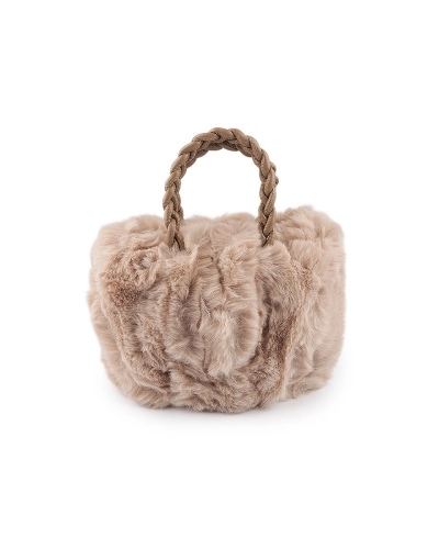 Kožušinová kabelka 24x18 cm - 1 ks | Mimib