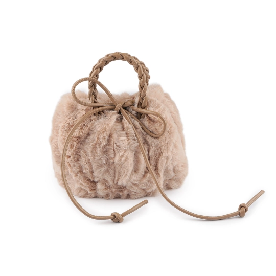 Kožušinová kabelka 24x18 cm - 1 ks | Mimib