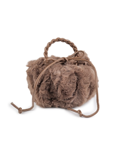 Kožušinová kabelka 24x18 cm - 1 ks | Mimib