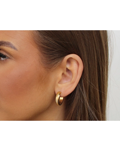 Náušnice z nerezovej ocele kruhy - 1 pár | Mimib