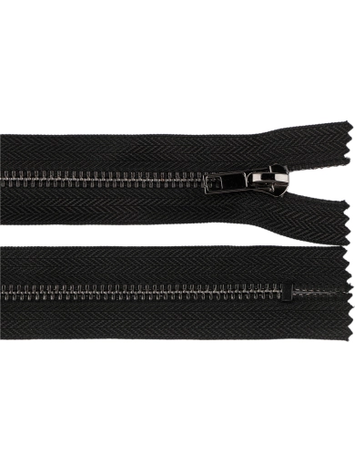 Kovový zips No 5 dĺžka 16 cm (jeansový) - 1 ks | Mimib