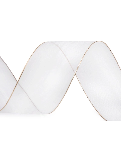 Monofilová stuha s lurexom šírka 40 mm - 20 m | Mimib