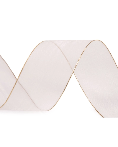 Monofilová stuha s lurexom šírka 40 mm - 20 m | Mimib