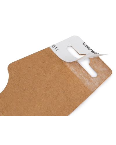 Samolepiaca karta na zavesenie tovaru 55x150 mm papierová - 100 ks | Mimib