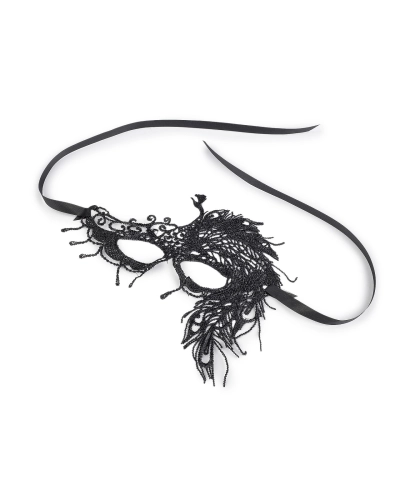 Karnevalová maska - škraboška čipková - 1 ks | Mimib