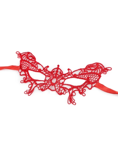 Karnevalová maska - škraboška čipková - 1 ks | Mimib