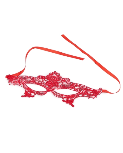 Karnevalová maska - škraboška čipková - 1 ks | Mimib