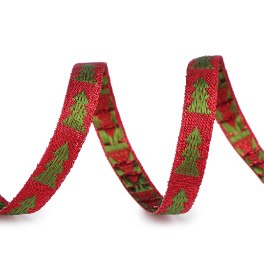 Vianočná stuha metalická šírka 10 mm - 20 m | Mimib