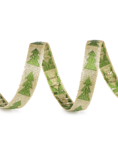 Vianočná stuha metalická šírka 10 mm - 20 m | Mimib