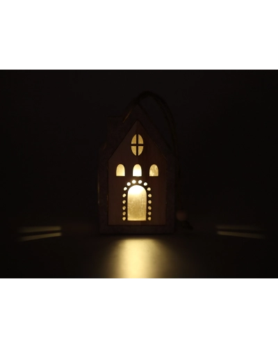 Filcový domček svietiaci na zavesenie - 1 ks | Mimib