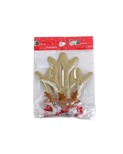 Párty sponky do vlasov vianočné sob - 1 pár | Mimib