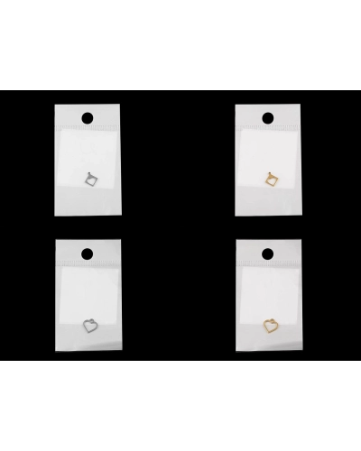 Prívesok z nerezovej ocele srdce - 1 ks | Mimib