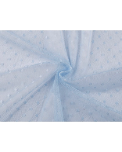 Tyl jemne pružný s bodkami - 1 m | Mimib
