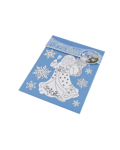 Vianočné samolepky plastické 3D - 1 kar. | Mimib