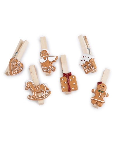 Veľké vianočné štipce - perníčky sada 3 ks - 1 sáčok | Mimib