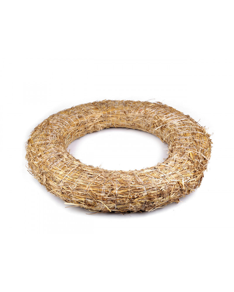 Szalma koszorú alap Ø60 cm, Ø70 cm | Mimib