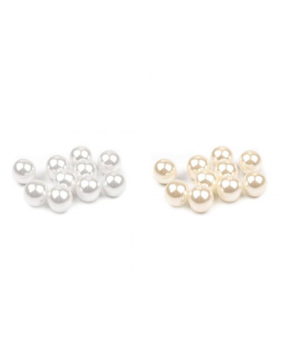 Műanyag teklagyöngyök / Glance gyöngyök Ø12 mm | Mimib