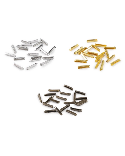 Spodná koncovka na opravu kovového dvojcestného zipsu - 10 sada | Mimib