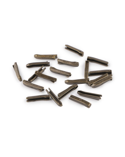 Spodná koncovka na opravu kovového dvojcestného zipsu - 10 sada | Mimib