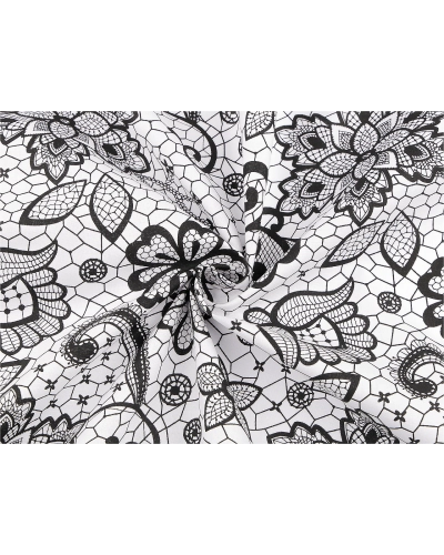 Bavlnená látka / plátno čipka - 1 m | Mimib