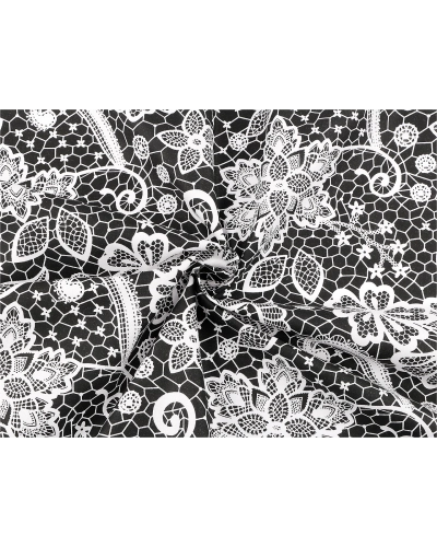 Bavlnená látka / plátno čipka - 1 m | Mimib