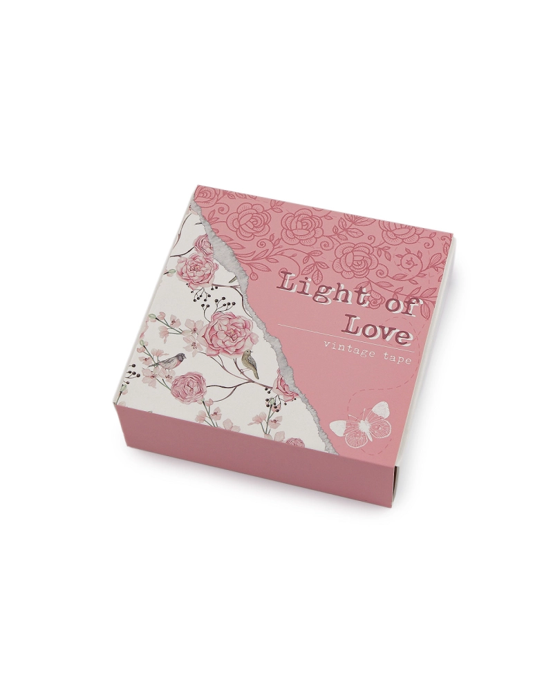 Washi ozdobná lepiaca páska vintage sada - 1 sada | Mimib