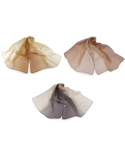 Letná šatka / šál ombré 50x155 cm - 1 ks | Mimib