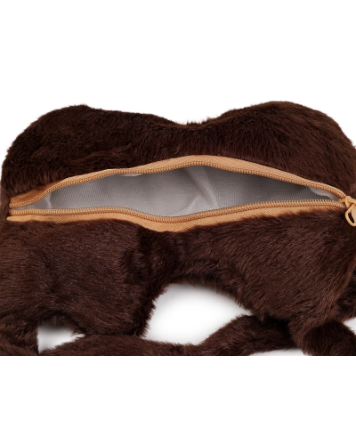 Dievčenská plyšová kabelka 26x21 cm - 1 ks | Mimib