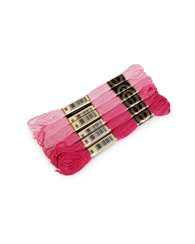 Priadza vyšívacia typ mouline AIRO sada odtieňov 6 ks/8 m - 6 ks | Mimib