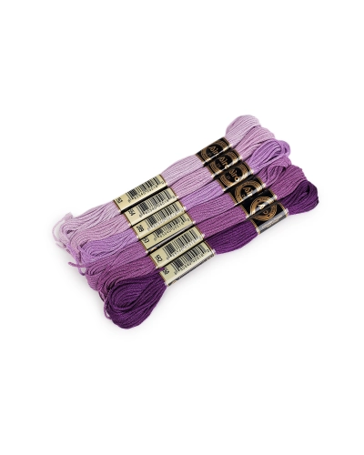 Priadza vyšívacia typ mouline AIRO sada odtieňov 6 ks/8 m - 6 ks | Mimib