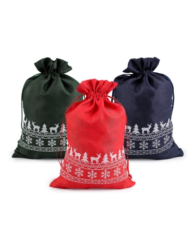 Vianočné darčekové vrecúško 20x30 cm - 1 ks | Mimib