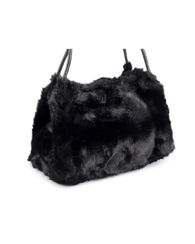 Kožušinová kabelka 28x19 cm - 1 ks | Mimib