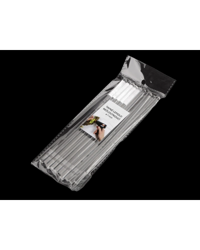 Tavné lepidlo Ø7 mm dĺžka 20 cm nežltnúce - 10 ks | Mimib