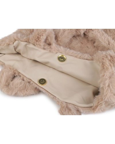 Kožušinová kabelka 36x37 cm - 1 ks | Mimib