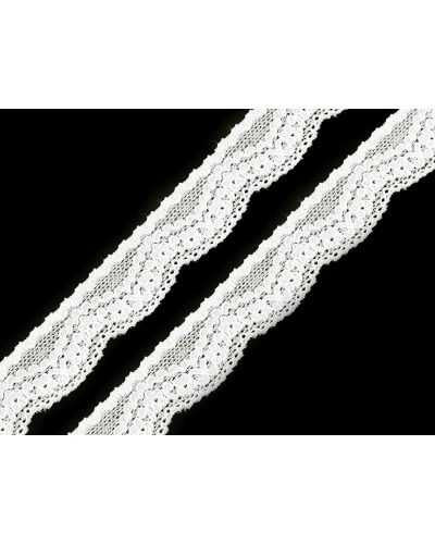 Elastická čipka šírka 25 mm - 25.2 m | Mimib